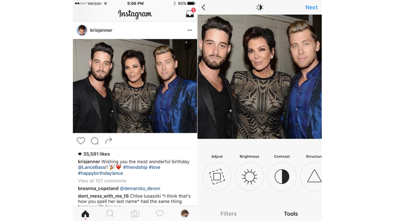 Instagram’s experiment.